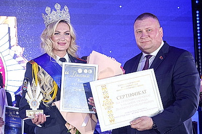 Грациозно, красиво и очень мощно. Победительницу конкурса \"Мисс ГУВД\" определили в Минске