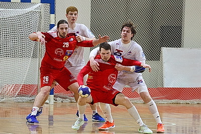 \"Мешков Брест\" и СКА победили на старте 1/2 финала чемпионата Беларуси по гандболу