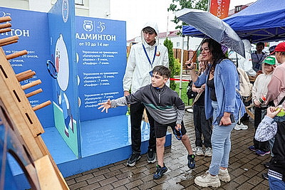 Олимпийский квест продолжил программу \"Вытокаў\" в Светлогорске