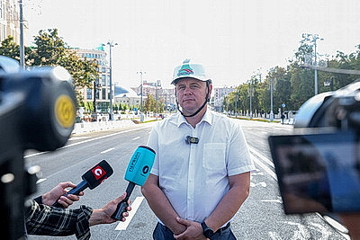 В Минске открыли движение по обновленному мосту через Свислочь