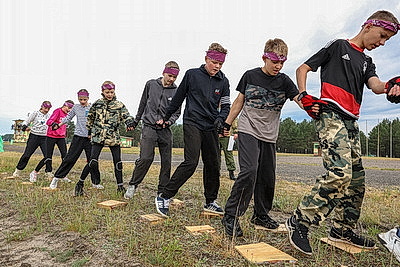 В Бресте проходит масштабный финал военно-патриотической игры \"Зарница\"