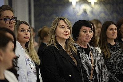 Сотрудники РНПЦ онкологии и медицинской радиологии стали гостями Дворца Независимости