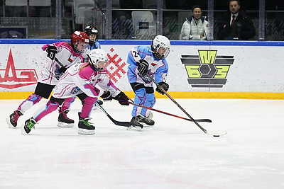 В хоккей играют не только мужчины. Всемирный женский хоккейный матч прошел в Минске