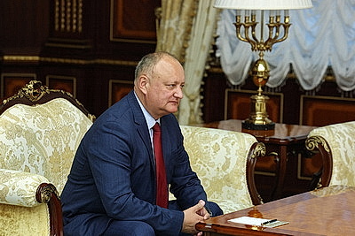 Лукашенко встретился с молдавским политиком и экс-президентом Игорем Додоном