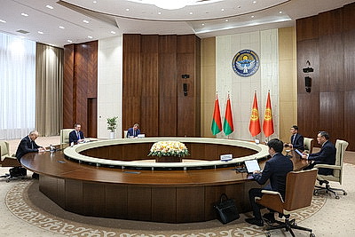 Премьер-министр Беларуси встретился с президентом Кыргызстана
