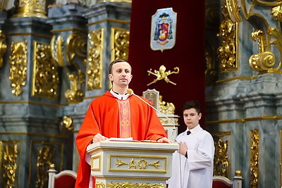 Католики отпраздновали Вход Господень в Иерусалим