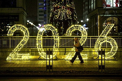 Ярко и празднично Беларусь встретила 2026-й