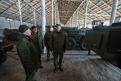 Проверку ВС по поручению Президента проходит 8-я бригада РХБЗ