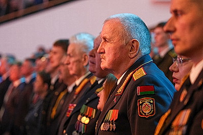 Во Дворце Республики прошло торжественное собрание, посвященное Дню милиции