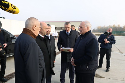 Лукашенко в Витебской области ознакомился с современным проектом в области мясного животноводства