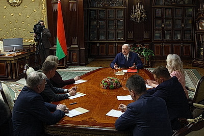 Лукашенко пообщался с журналистами
