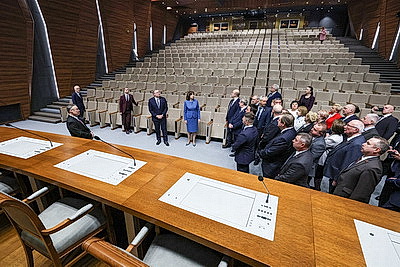 С деятельностью Верховного Суда ознакомились члены Совета Республики