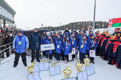 Представители Минска заняли первое место в медальном зачете \"Снежного снайпера\"