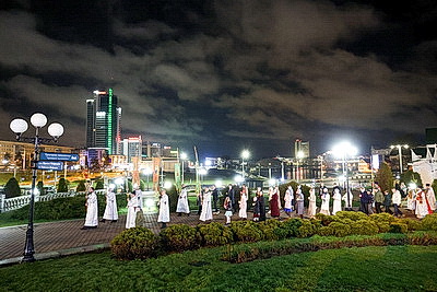 Православные верующие отмечают Пасху