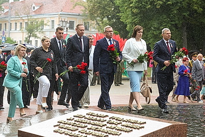 Празднование Дня Независимости в Гродно