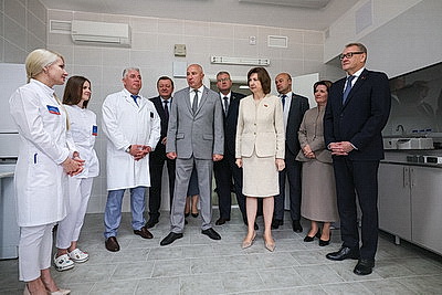Новый диагностический корпус областного клинического кардиоцентра открыли в Гродно