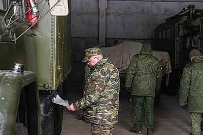 Внезапная проверка боеготовности проходит в 2-й инженерной бригаде