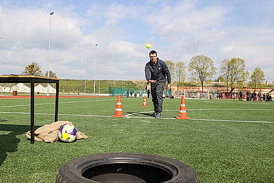 Медподготовка и ориентирование на местности. Воспитанники ВПК соревновались на смотре-конкурсе в Бресте