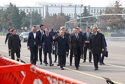 Премьер-министр Беларуси посетил производственный комплекс TEXNOPARK в Узбекистане