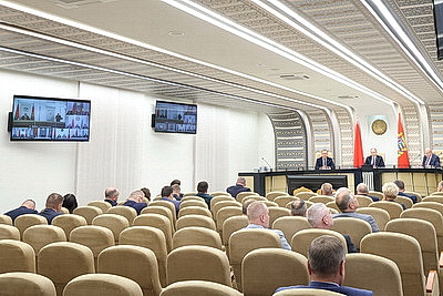 Регионы принимают участие в селекторном совещании по уборочной кампании