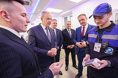 Сергеенко ознакомился с работой УП \"Витебскоблгаз\"