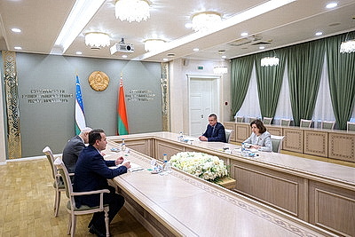 В Совете Республики прошла встреча с послом Узбекистана