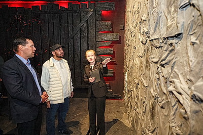 Делегация Арабского парламента посетила мемориальный комплекс \"Хатынь\"