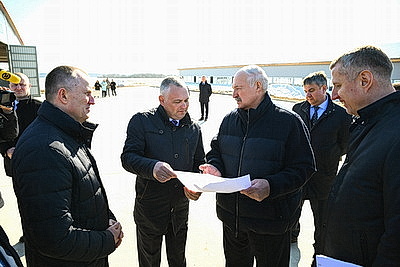 Лукашенко ознакомился с развитием мясного скотоводства и молочной отрасли