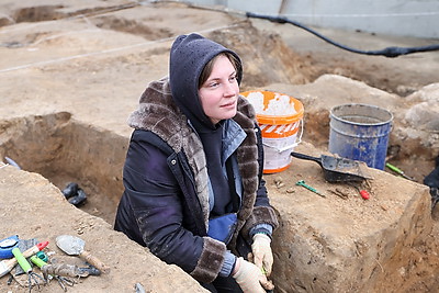 Захоронение конца XVI - начала XVII века обнаружено в центре Гродно