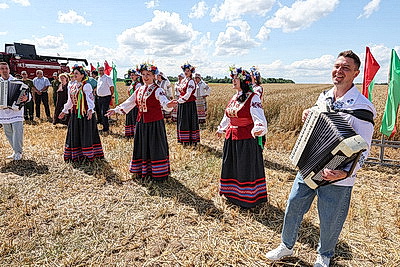 Обряд \"Зажинки\" прошел в Витебском районе