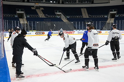 Открытую тренировку минского \"Динамо\" провели на \"Минск-Арене\"