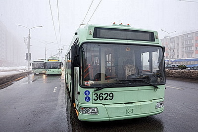 В Минске из-за повреждения контактной сети остановилось движение троллейбусов на многих маршрутах