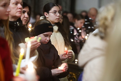 Католики отпраздновали Пасху