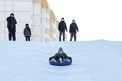 \"Был разработан план\". Что предпринимают в Минске, чтобы снизить травматизм при катании на тюбингах