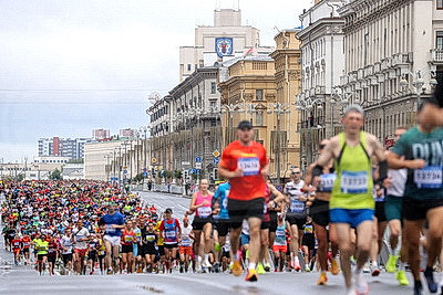 В Минском полумарафоне-2026 поучаствовали 30 тыс. любителей бега из 40 стран