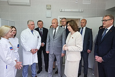 Новый диагностический корпус областного клинического кардиоцентра открыли в Гродно