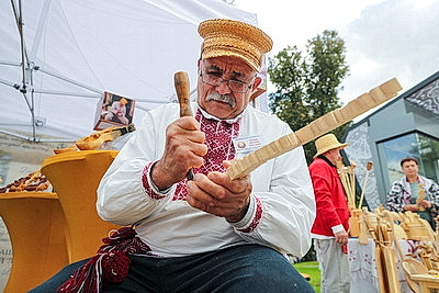 Праздник тружеников села. В Дзержинске проходят областные \"Дажынкі\"