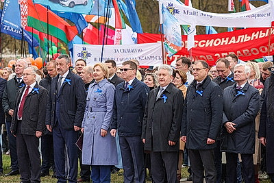 Белорусы отмечают Праздник труда