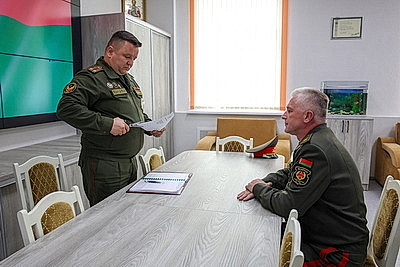 Проверка боеготовности ВС продолжается в одном из танковых батальонов 19-й отдельной гвардейской мехбригады
