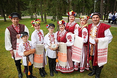 Гала-концерт семейного фестиваля прошел в Воложинском районе
