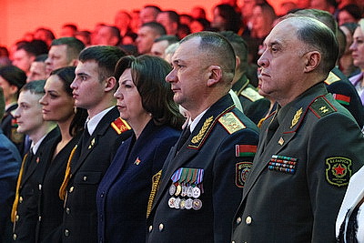 Во Дворце Республики прошло торжественное собрание, посвященное Дню милиции
