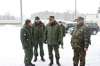 Внезапная проверка боеготовности проходит в 2-й инженерной бригаде