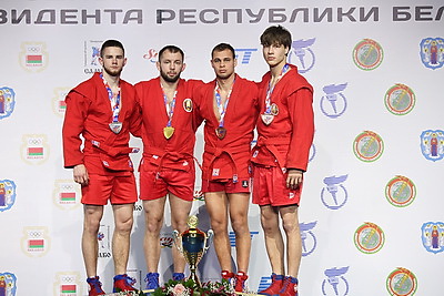 Международный турнир по самбо на призы Президента прошел в Минске