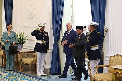 Встреча президентов Беларуси и Индонезии проходит в Джакарте