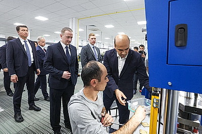 Премьеры Беларуси и Узбекистана продолжают совместную работу в городе Термез