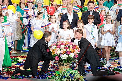 Гала-концерт мастеров искусств Беларуси и России проходит в Большом театре