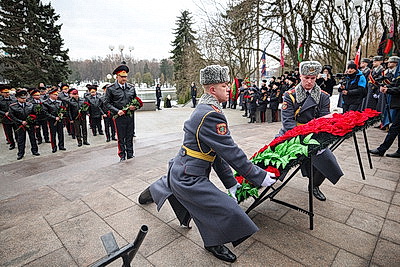В Минске почтили память погибших при исполнении служебного долга сотрудников милиции