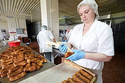 Докшицкий хлебозавод запустил производство венских вафель