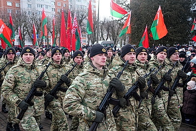 Девизом было и остается \"Своих не бросать\". В Могилеве прошел митинг ко Дню памяти воинов-интернационалистов