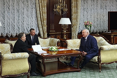 Лукашенко встретился с госсекретарем Союзного государства